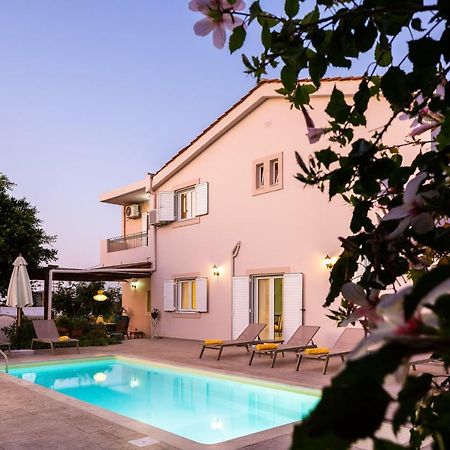 Carpe Diem-Luxury Villa With Private Pool Agia Paraskevi  المظهر الخارجي الصورة