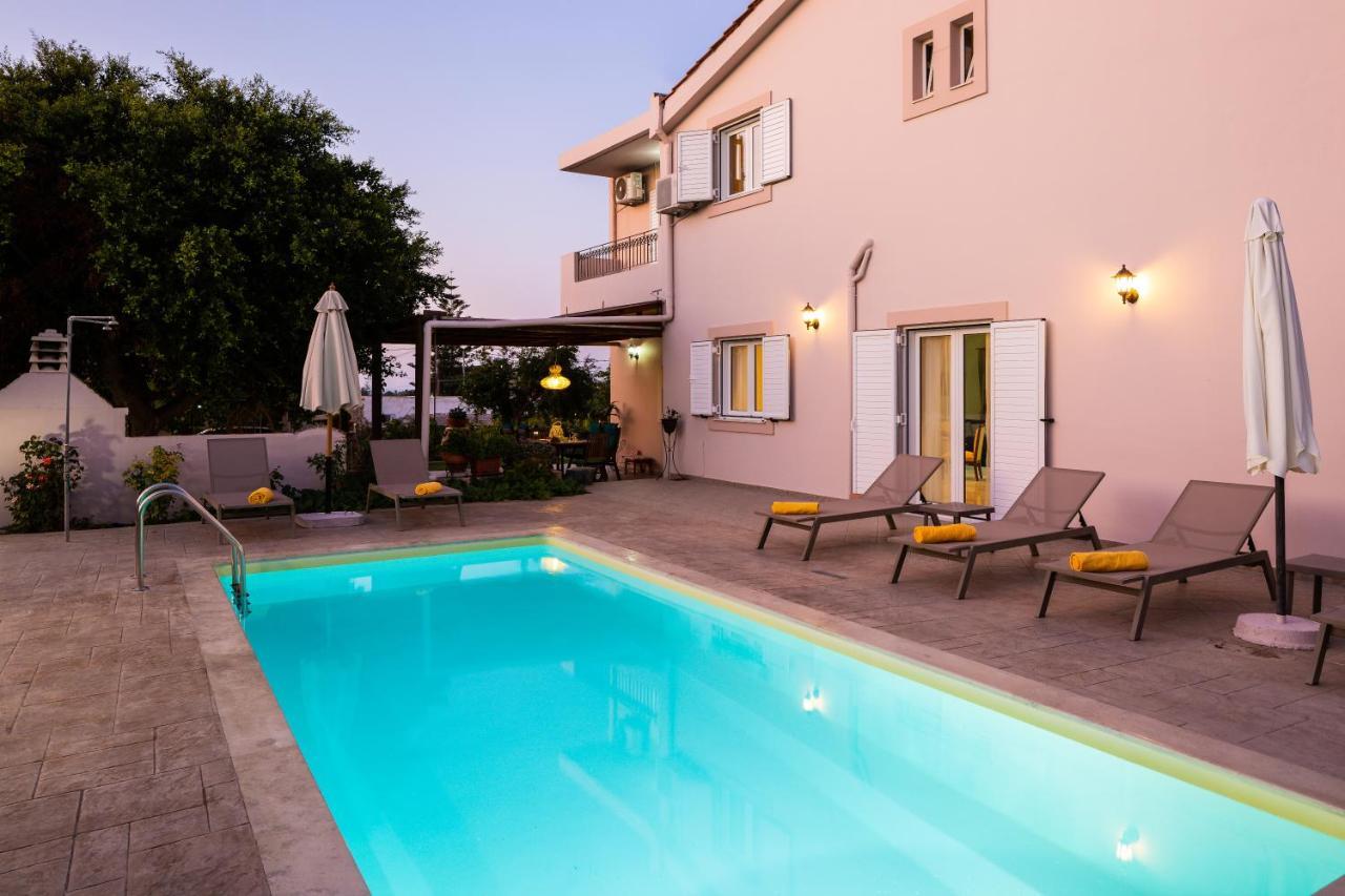 Carpe Diem-Luxury Villa With Private Pool Agia Paraskevi  المظهر الخارجي الصورة