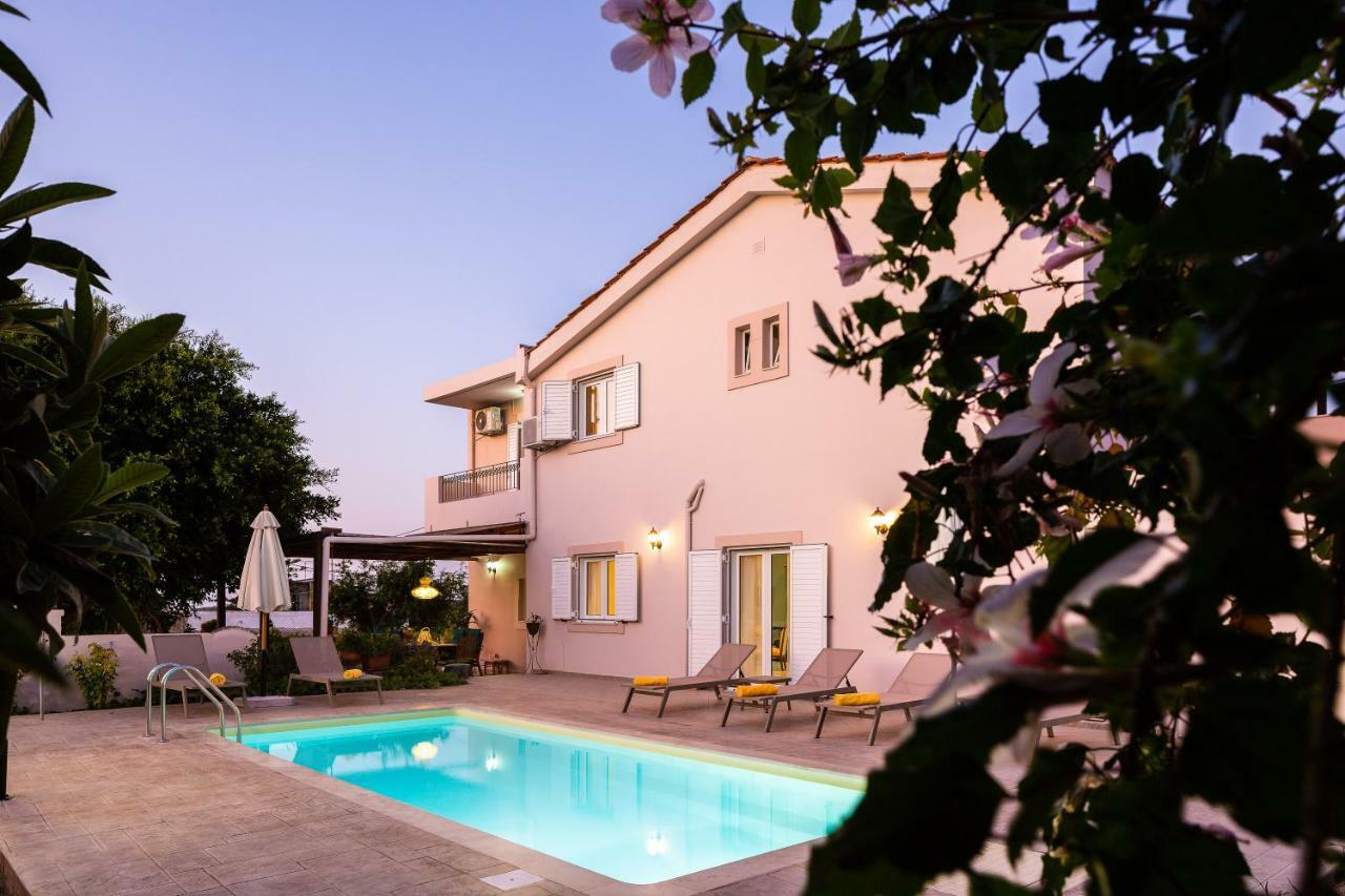 Carpe Diem-Luxury Villa With Private Pool Agia Paraskevi  المظهر الخارجي الصورة