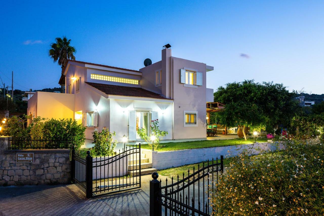 Carpe Diem-Luxury Villa With Private Pool Agia Paraskevi  المظهر الخارجي الصورة